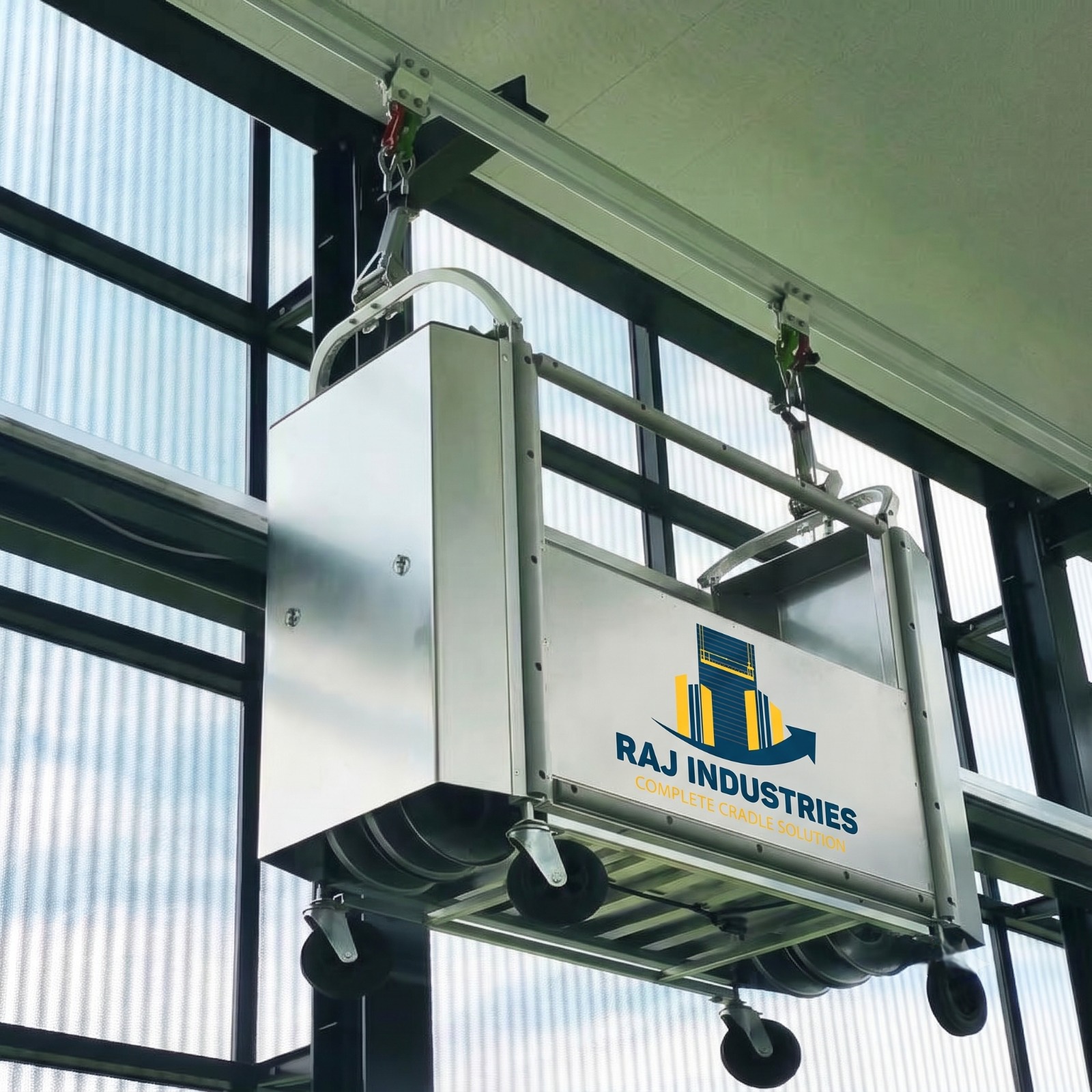 Raj Industries suspended platform